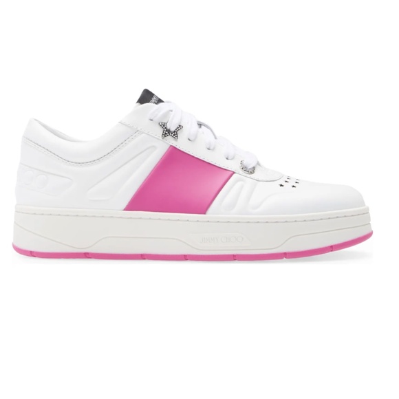 NIB $550 JIMMY CHOO Hawaii Platform Sneaker in size 39.5/9.5! - Picture 3 of 6